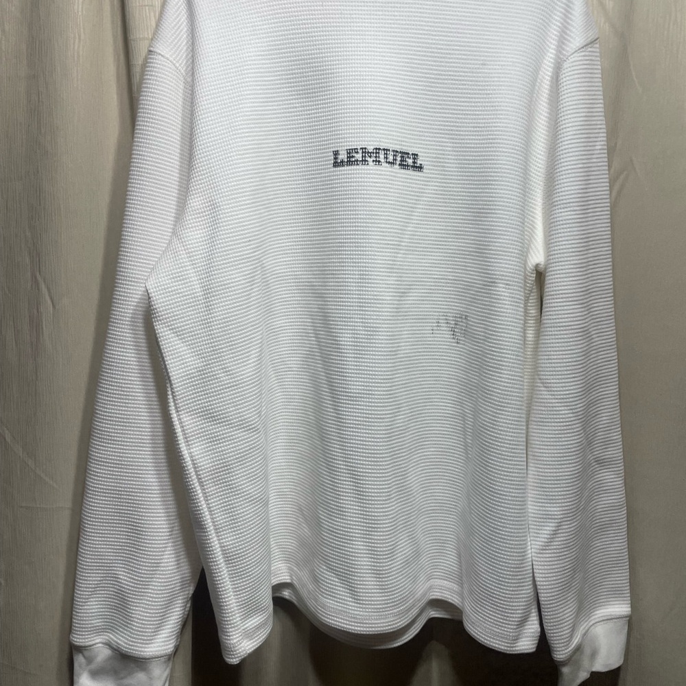 White Long Sleeve Tee